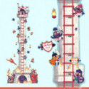 Djeco - Height chart - Knights tower