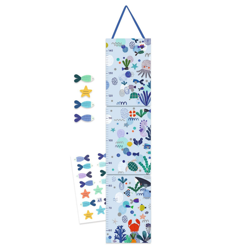 Djeco - Height chart - Aquatic life