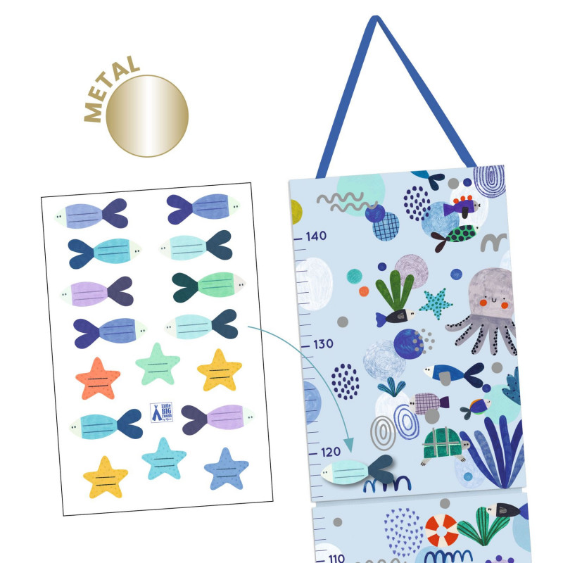 Djeco - Height chart - Aquatic life