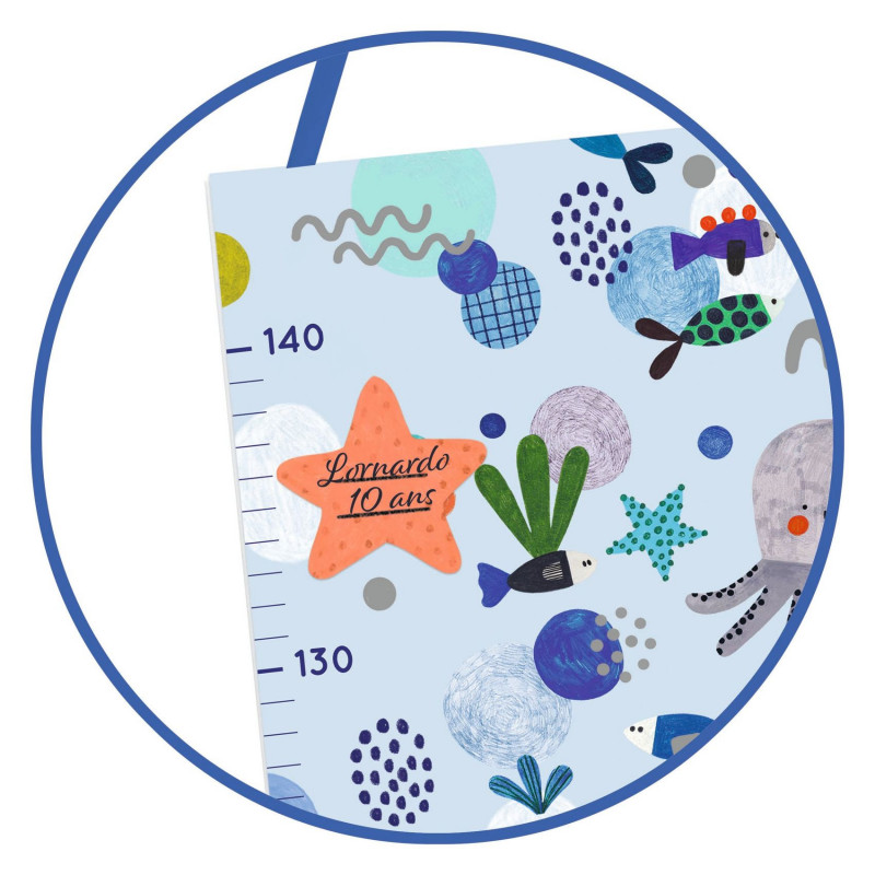 Djeco - Height chart - Aquatic life