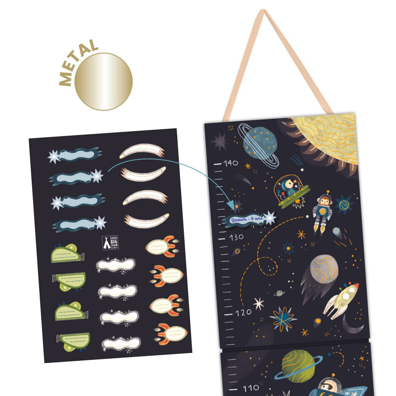 Djeco - Height chart - Space