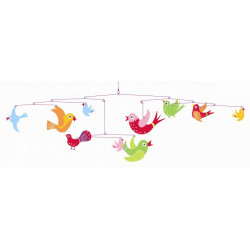 Djeco - Mobile, Colourful flight of fancy