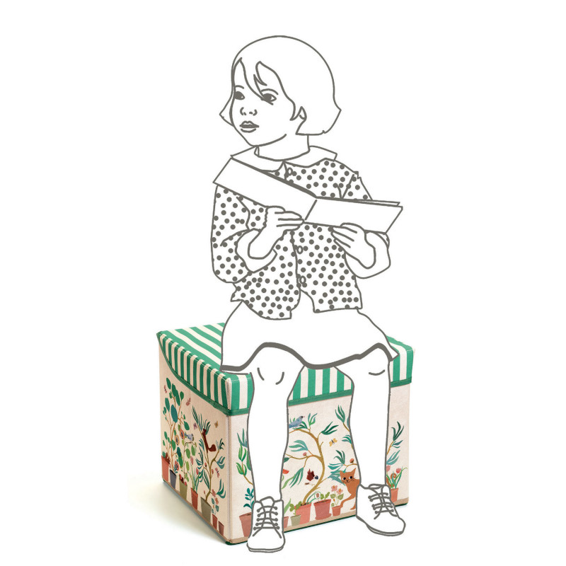 Djeco - House toy box