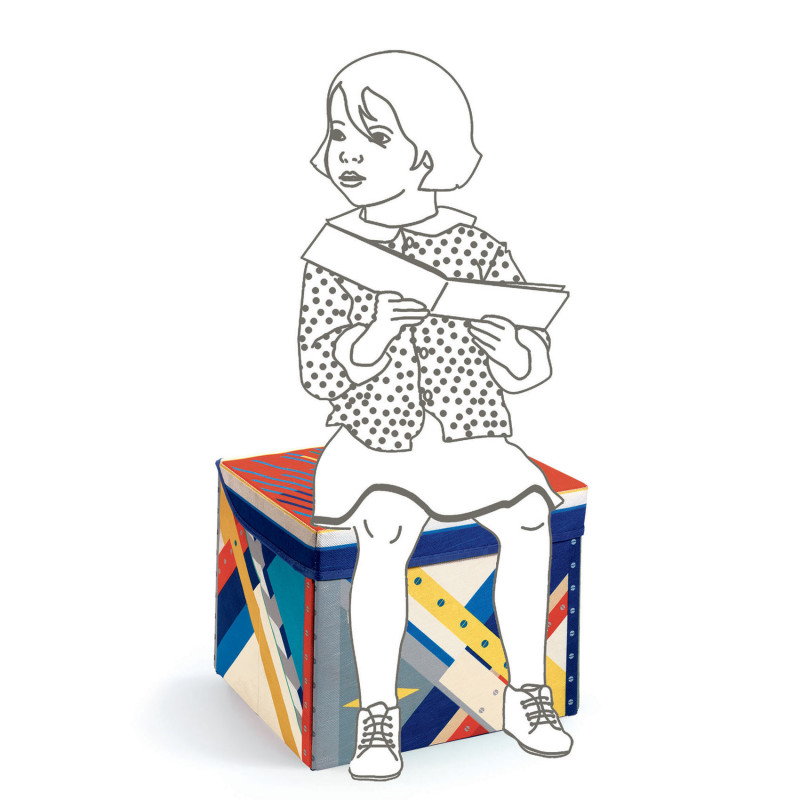 Djeco - Rocket toy box