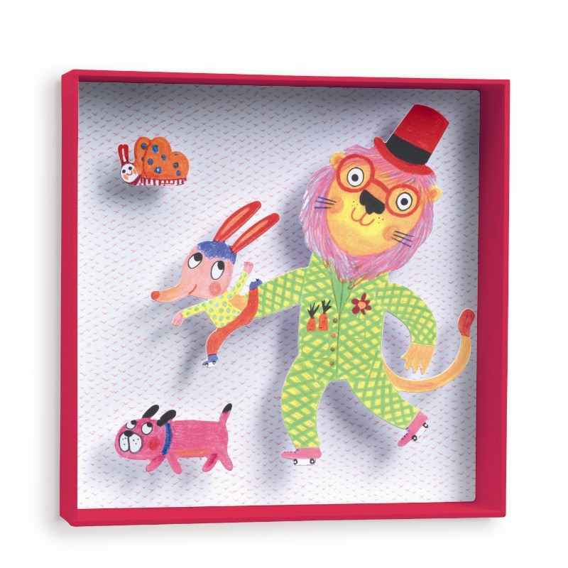 Djeco - Wall decor, Lion