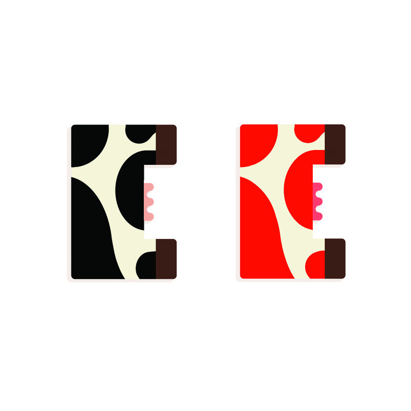 Djeco - Graphic Letters - E