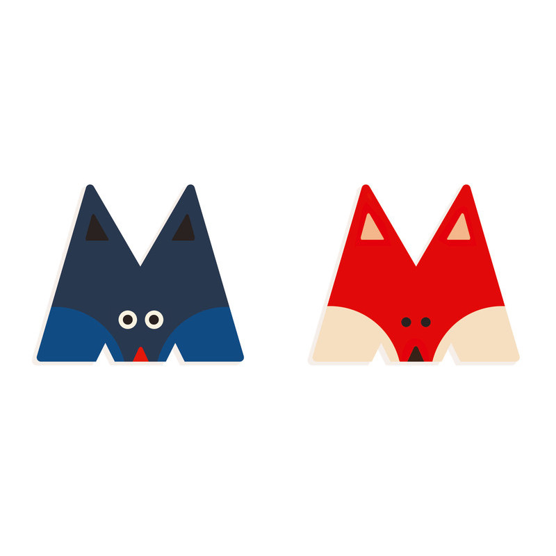 Djeco - Graphic Letters - M
