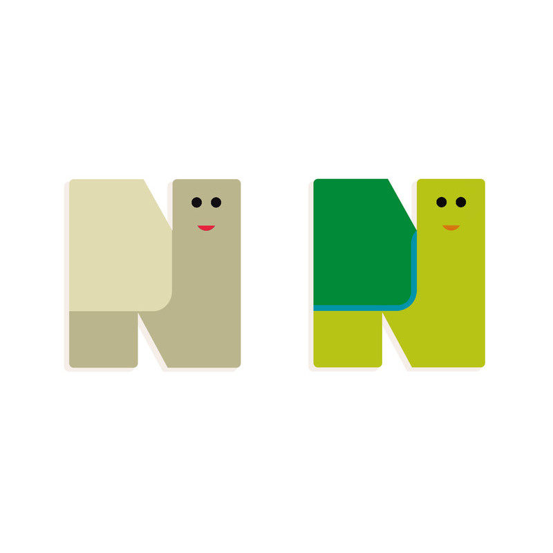 Djeco - Graphic Letters - N
