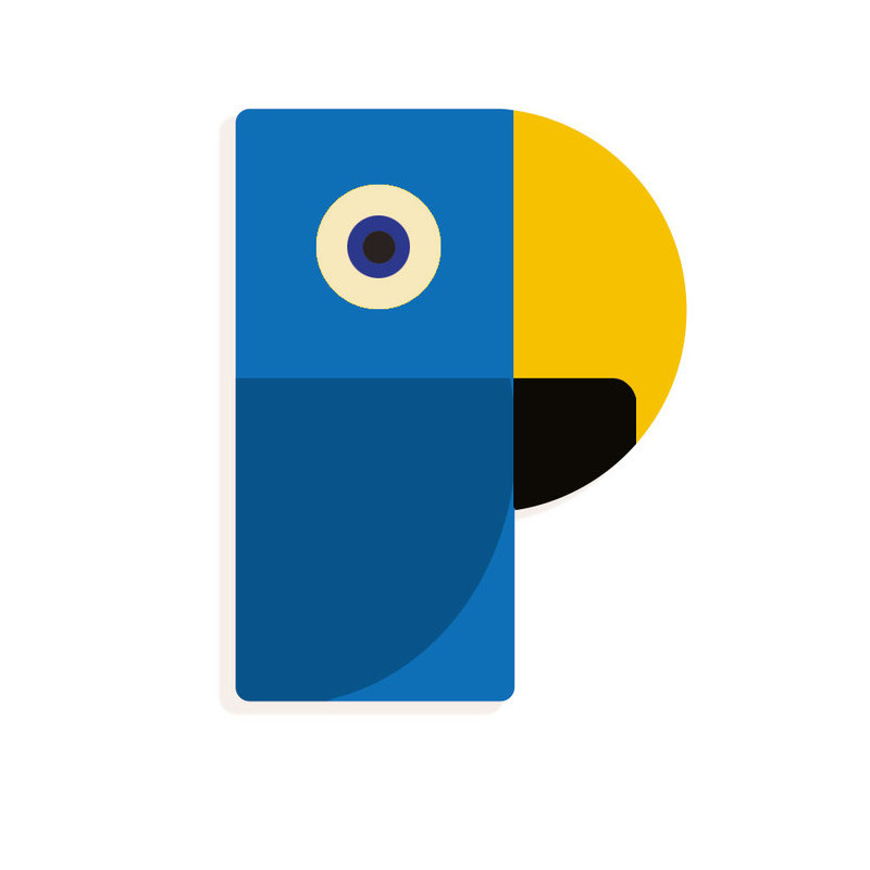 Djeco - Graphic Letters - P