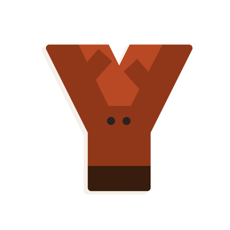 Djeco - Graphic Letters - Y