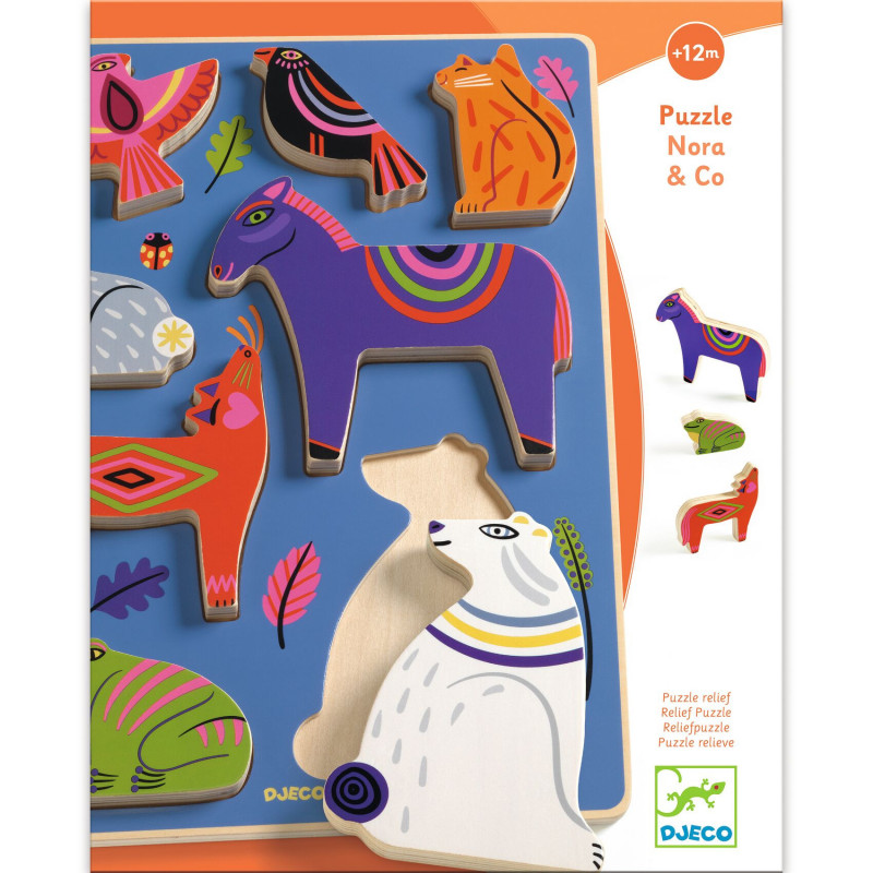 Djeco - Nora & co, 8 pcs