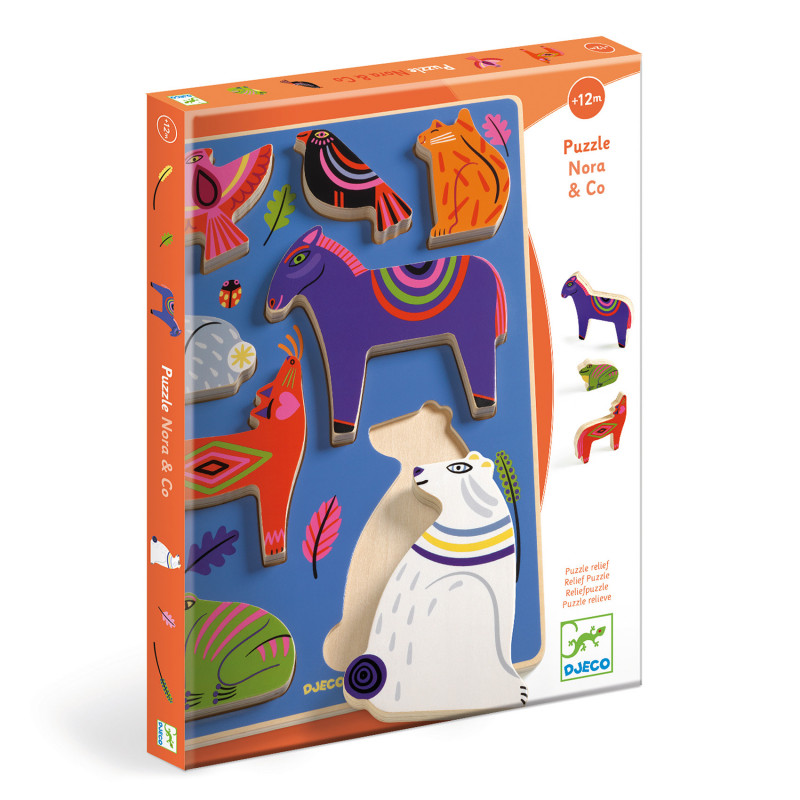 Djeco - Nora & co, 8 pcs