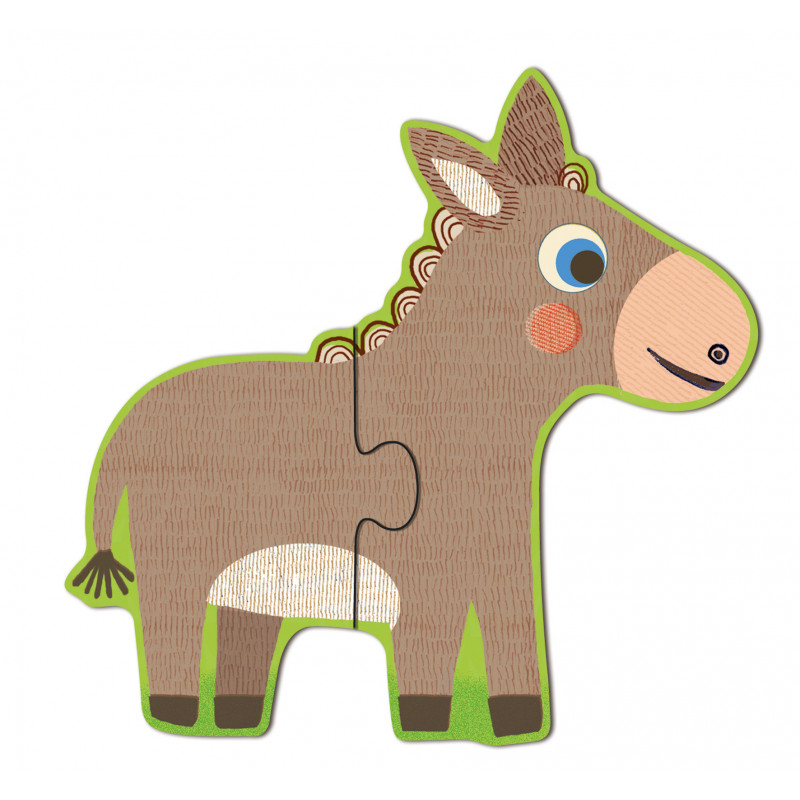 Djeco - Coucou-cow, 12 pcs