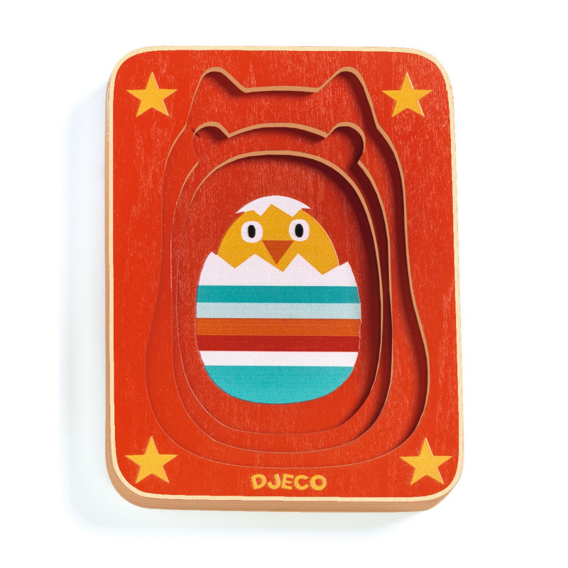 Djeco - Max & Co, 3 pcs