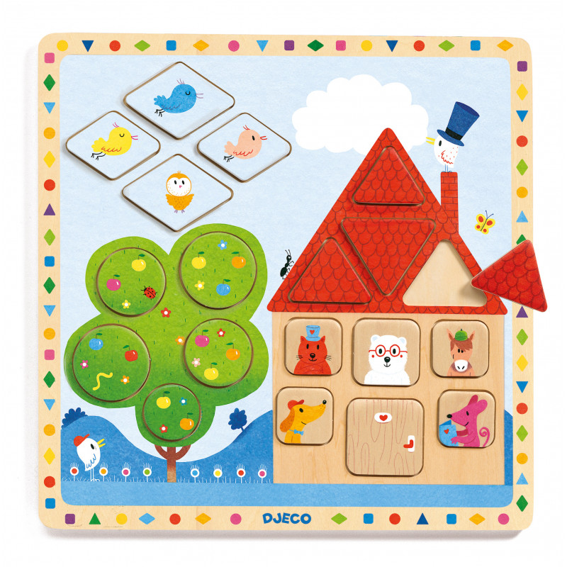 Djeco - Ludigeo, 19 pcs