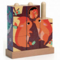 Djeco - Puzz-Up Forest, 9 kuber (36 sidor)