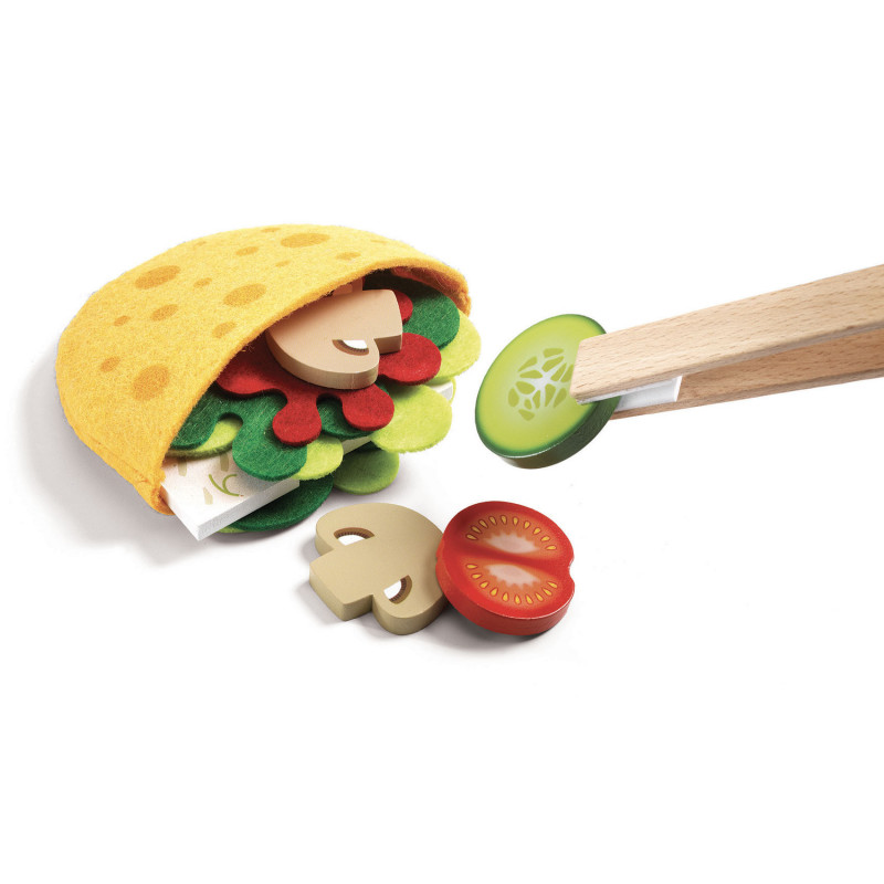 Djeco - Cyrus & Lena - Make pitas with a menu