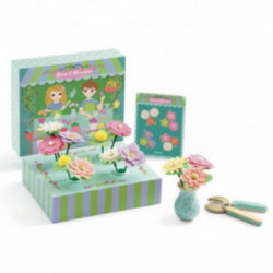 Djeco - Rose & Florian - Create bouquets with a model