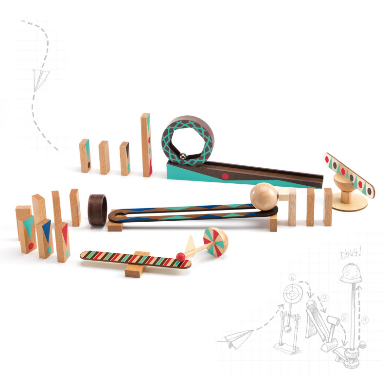Djeco - Zig & Go - 28 pcs