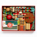 Djeco - Zig & Go - 48 pcs - Big Boum Wall