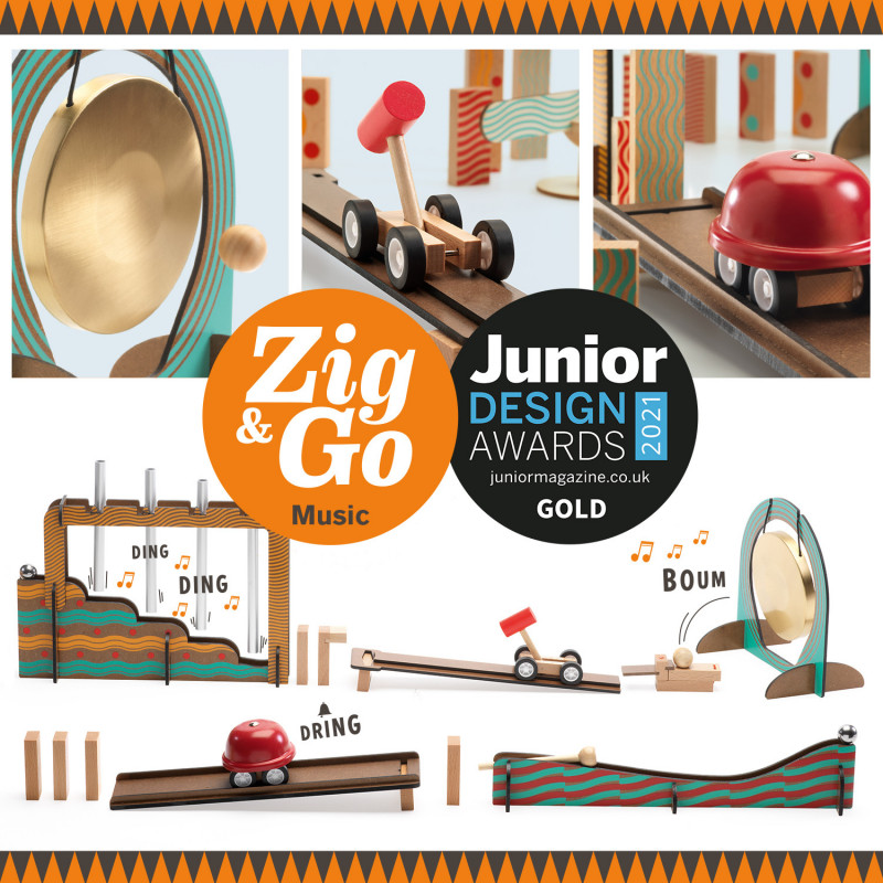 Djeco - Zig & Go - Music - 52 pcs