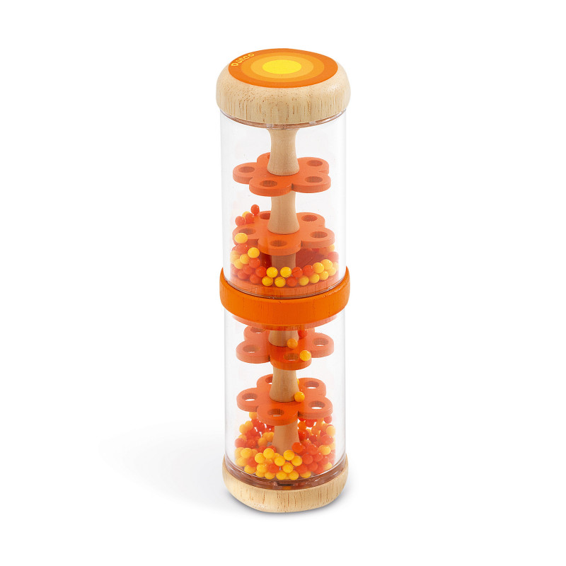 Djeco - Orange rain shaker