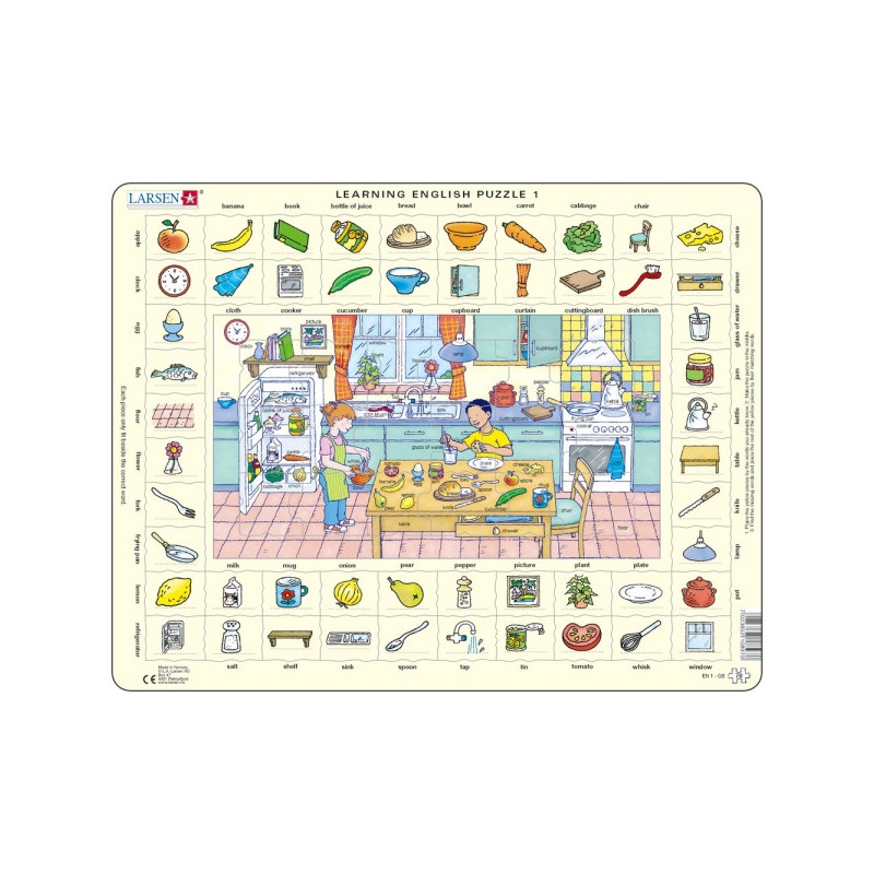 "Learning English - The Kitchen"