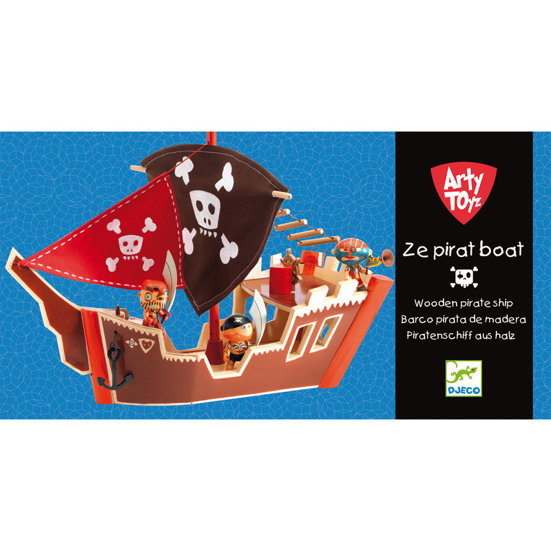 Djeco - Ze pirat boat