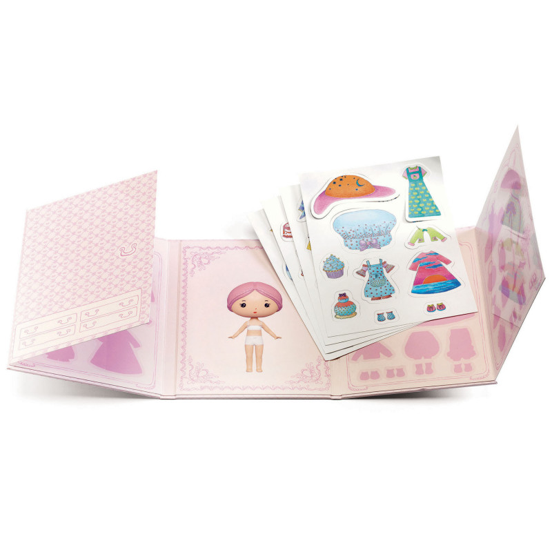 Djeco - Tinyly, Stickers Miss Lilypink