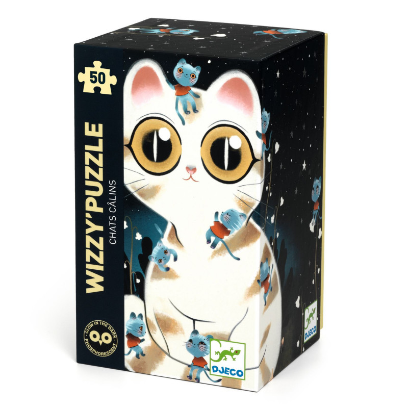 Djeco - Cuddly cats - 50 pcs