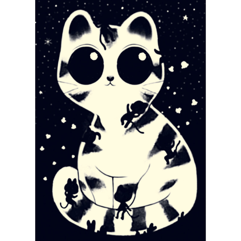 Djeco - Cuddly cats - 50 pcs