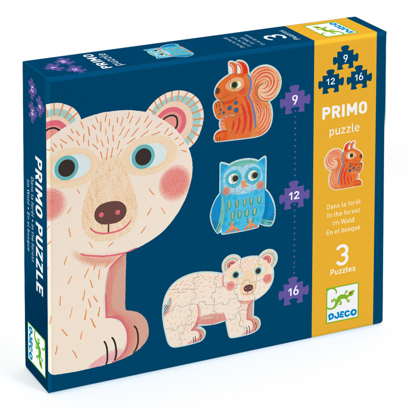 Djeco - In the Forest - 9, 12, 16 pcs