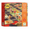 Djeco - Puzzle, The city, 24 pcs