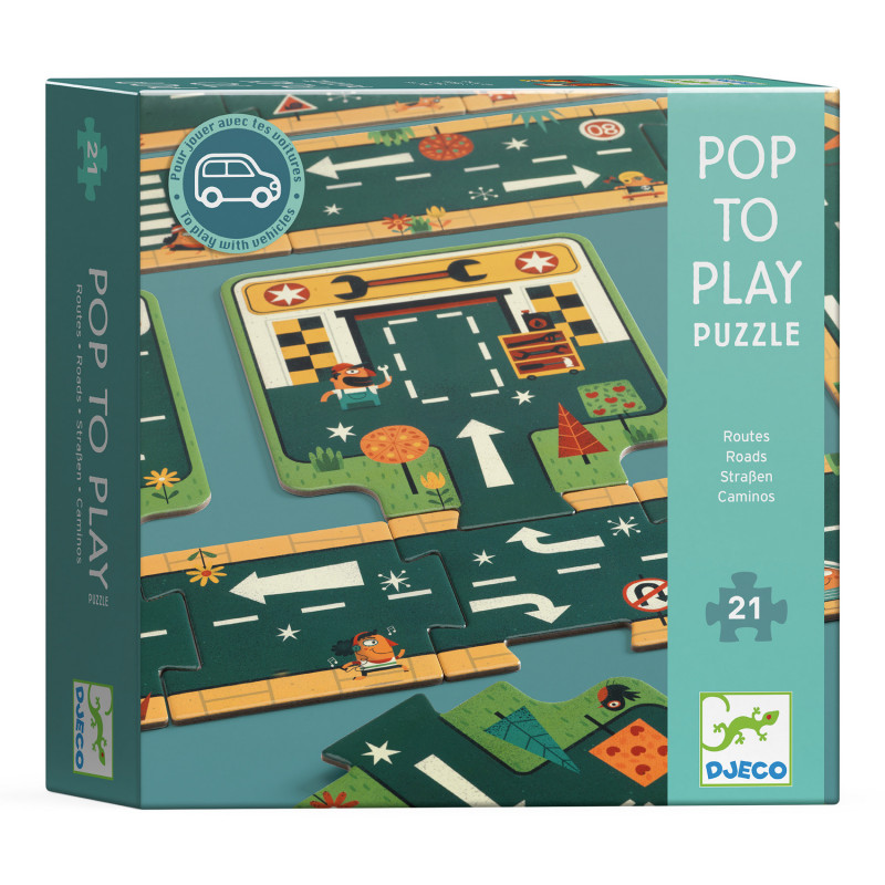 Djeco - Road, 21 pcs
