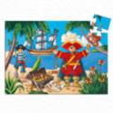 Djeco - Pirate treasure Puzzle,  36 pcs