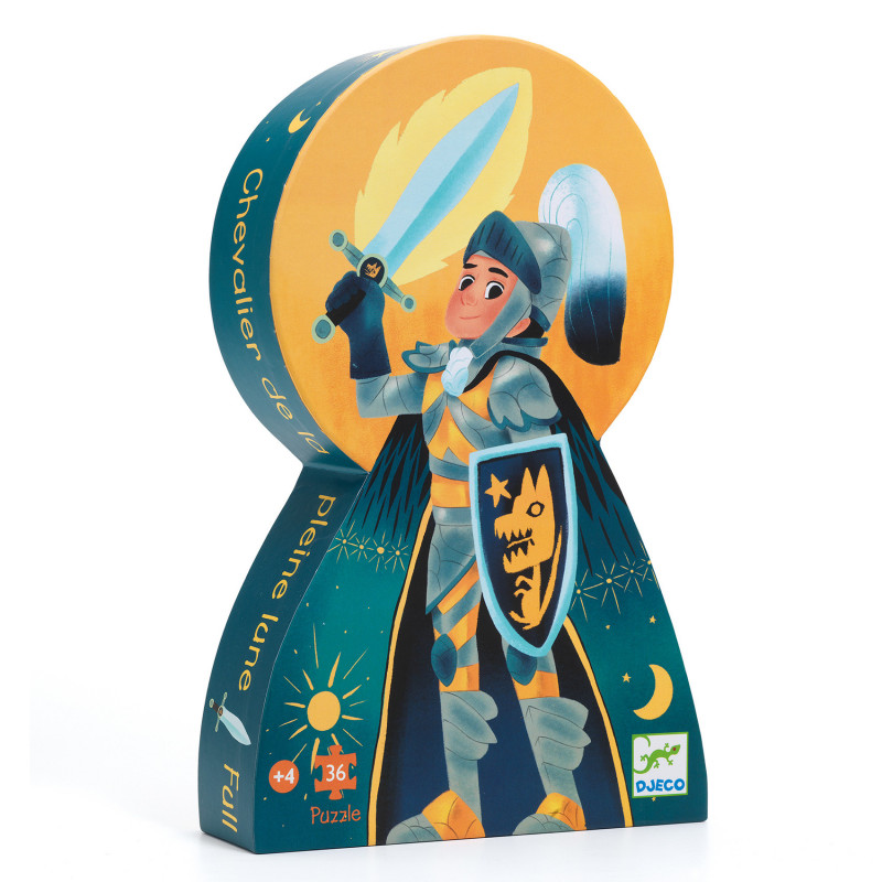 Djeco - Full Moon Knight, 36 pcs