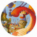 Djeco - Valliant and the Dragon, 54 pcs