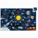 Djeco - The space + booklet, 200 pcs - FSC MIX
