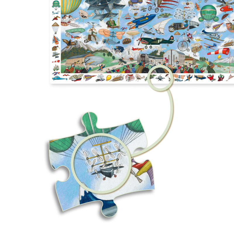 Djeco - Aero Club, puzzle, 200 pcs - FSC MIX
