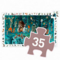 Djeco - Observation puzzle, The orchestra, 35 pcs - FSC MIX