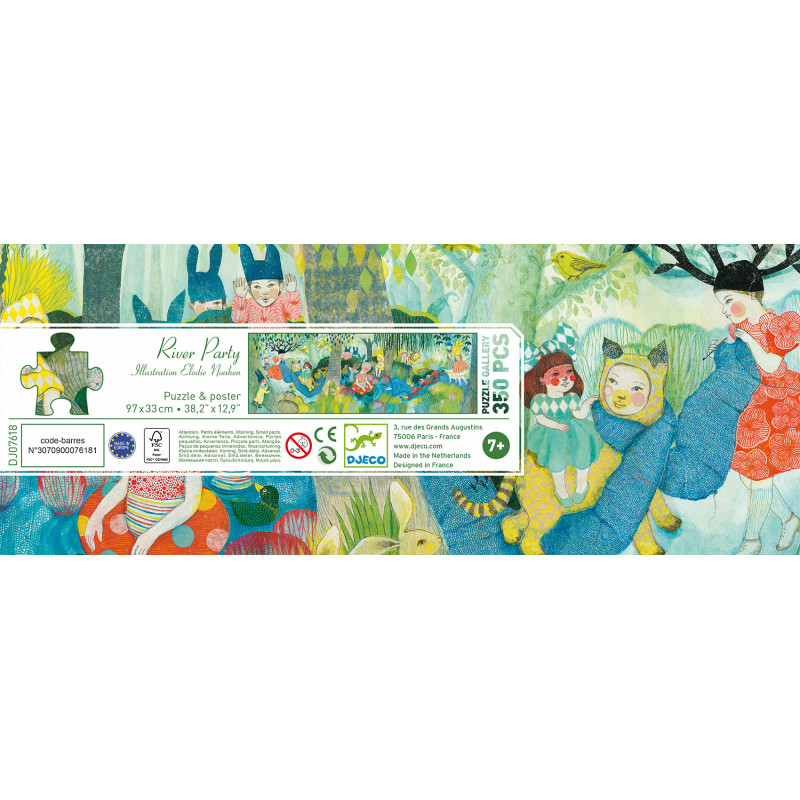 Djeco - River Party - 350 pcs - FSC MIX