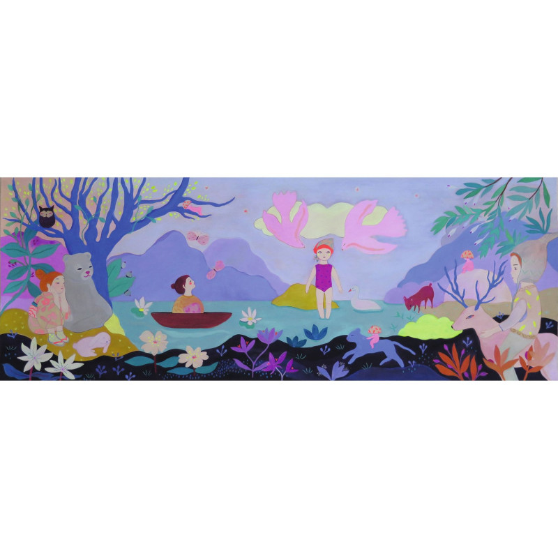 Djeco - Children's Lake, 100 pcs