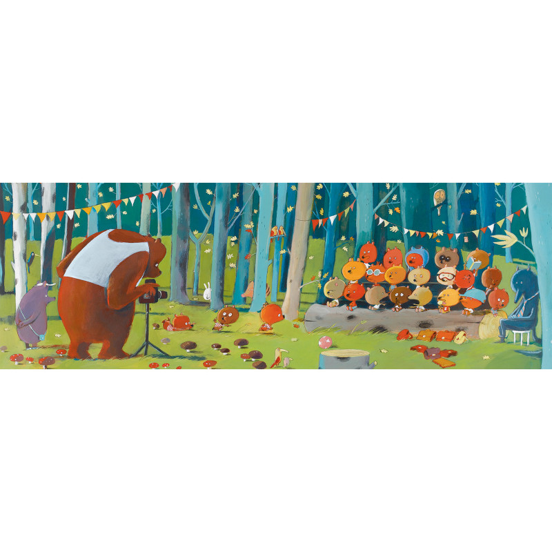 Djeco - Forest friends, 100 pcs - FSC MIX