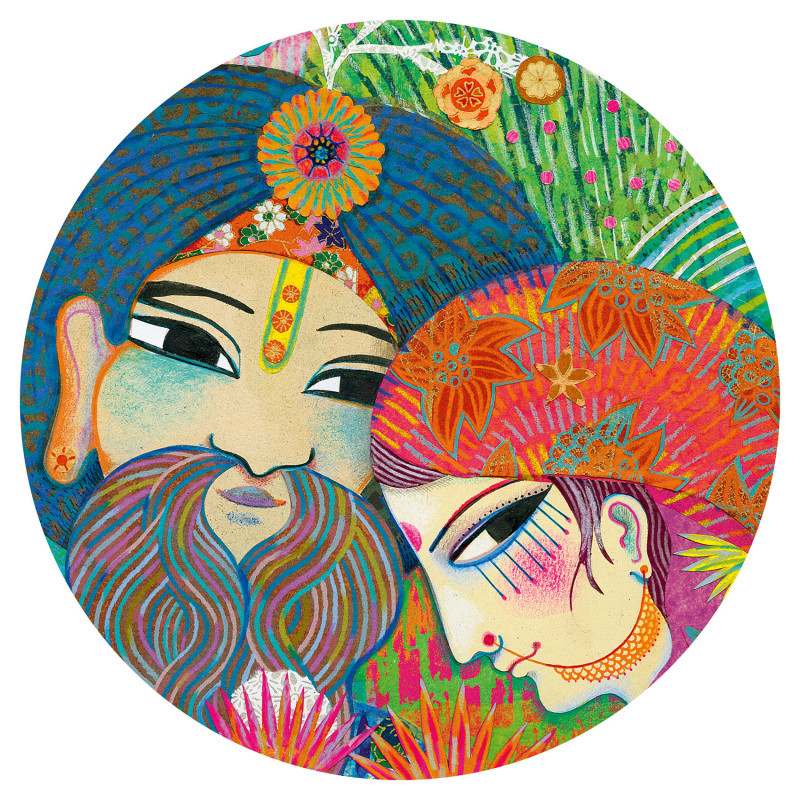 Djeco - Puzzle Gallery, Magic India, 1000 pcs - FSC MIX