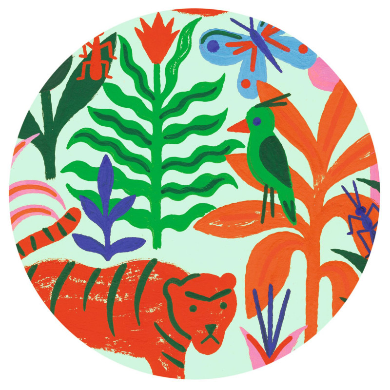 Djeco - PuzzArt, Monkey 350 pcs - FSC MIX
