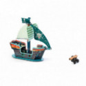 Djeco - Pop to Play, Pirate Boat 3D