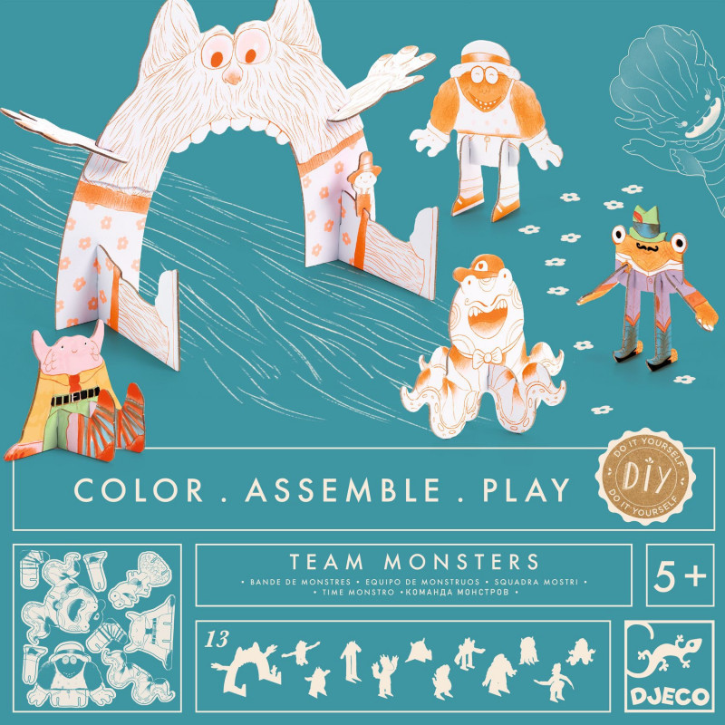 Djeco - Team Monsters