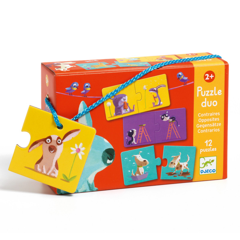 Djeco - Duo-puzzle Opposites
