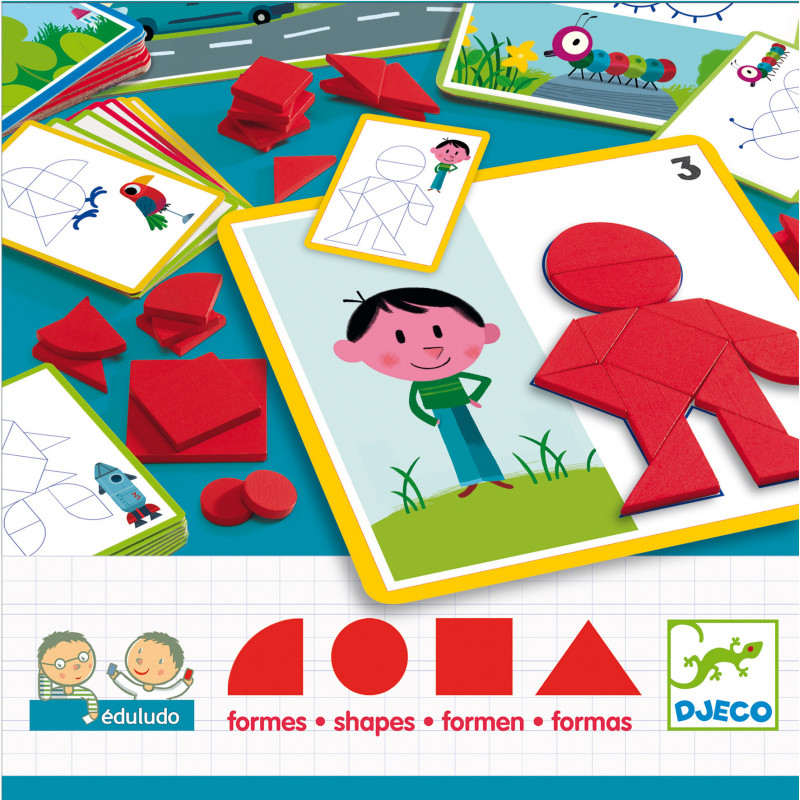 Djeco - Shapes Eduludo