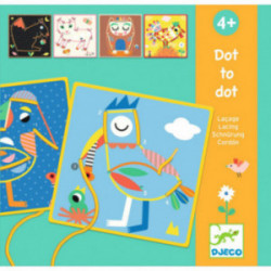 Djeco - Dot-to-dot Lacing